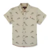 Gini And Jony Boys Solid Cotton Shirt