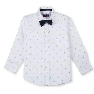 Gini And Jony Boys Solid Cotton Shirt