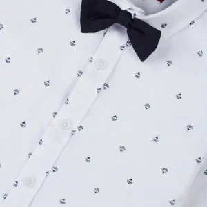 Gini And Jony Boys Solid Cotton Shirt