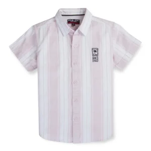 Gini And Jony Boys Solid Cotton Shirt