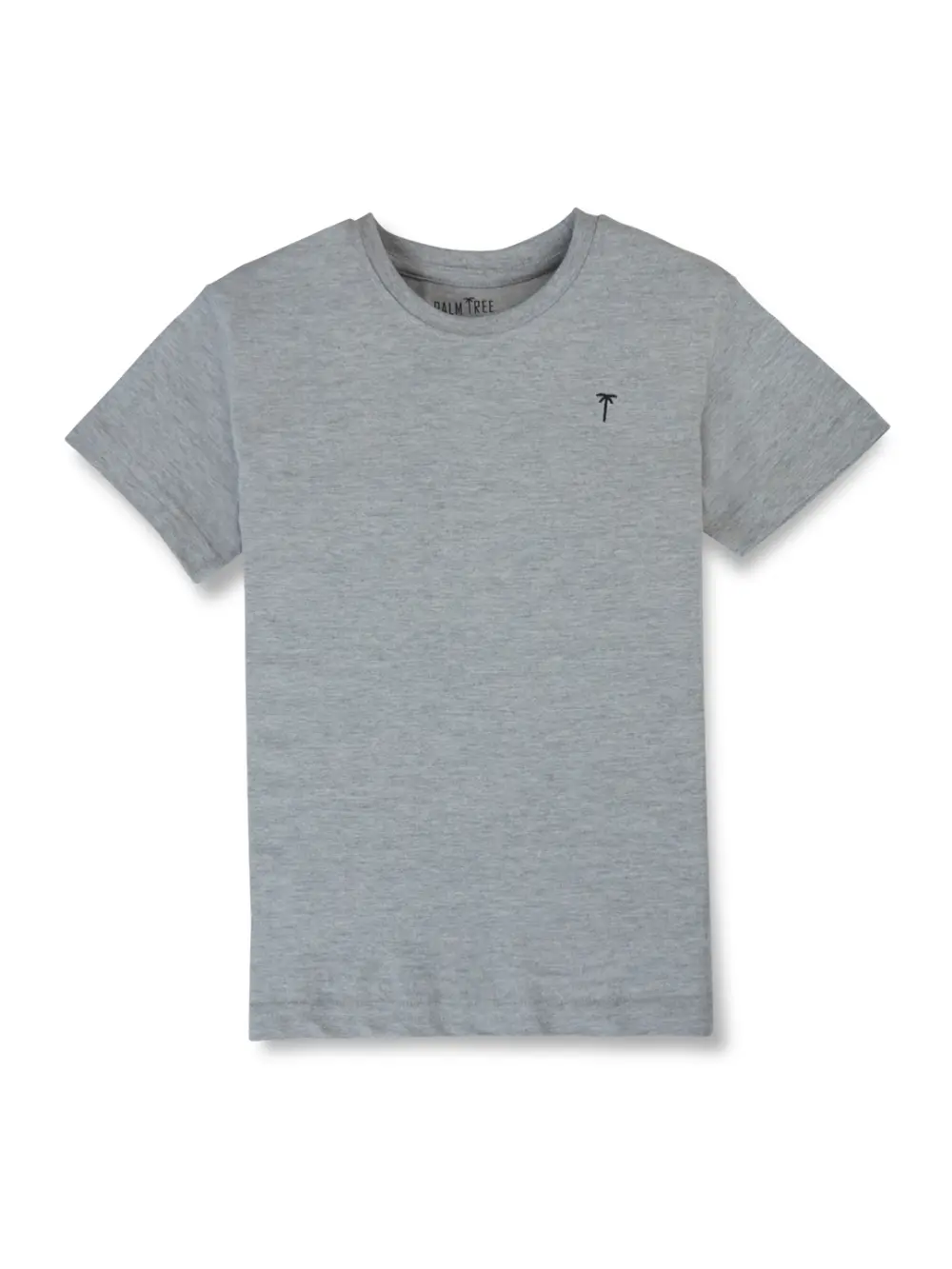 Gini And Jony Boys Grey Typographic Print Cotton T-Shirt Half Sleeves