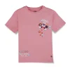 Gini And Jony Girls Cotton Round Neck Half Sleeves Knits Top