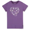 Gini And Jony Girls Cotton Round Neck Half Sleeves Knits Top