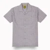 Gini And Jony Boys Pink Checks Cotton Shirt Half Sleeves