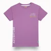 Gini And Jony Boys Purple Digital Print Cotton Half Sleeves T-Shirt