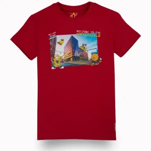 Gini & Jony Boys Printed Cotton Blend Regular T Shirt