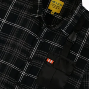 Gini And Jony Boys Black Checks Cotton Shirt Full Sleeves