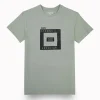 Gini And Jony Boys Green Graphic Print Cotton T-Shirt Half Sleeves