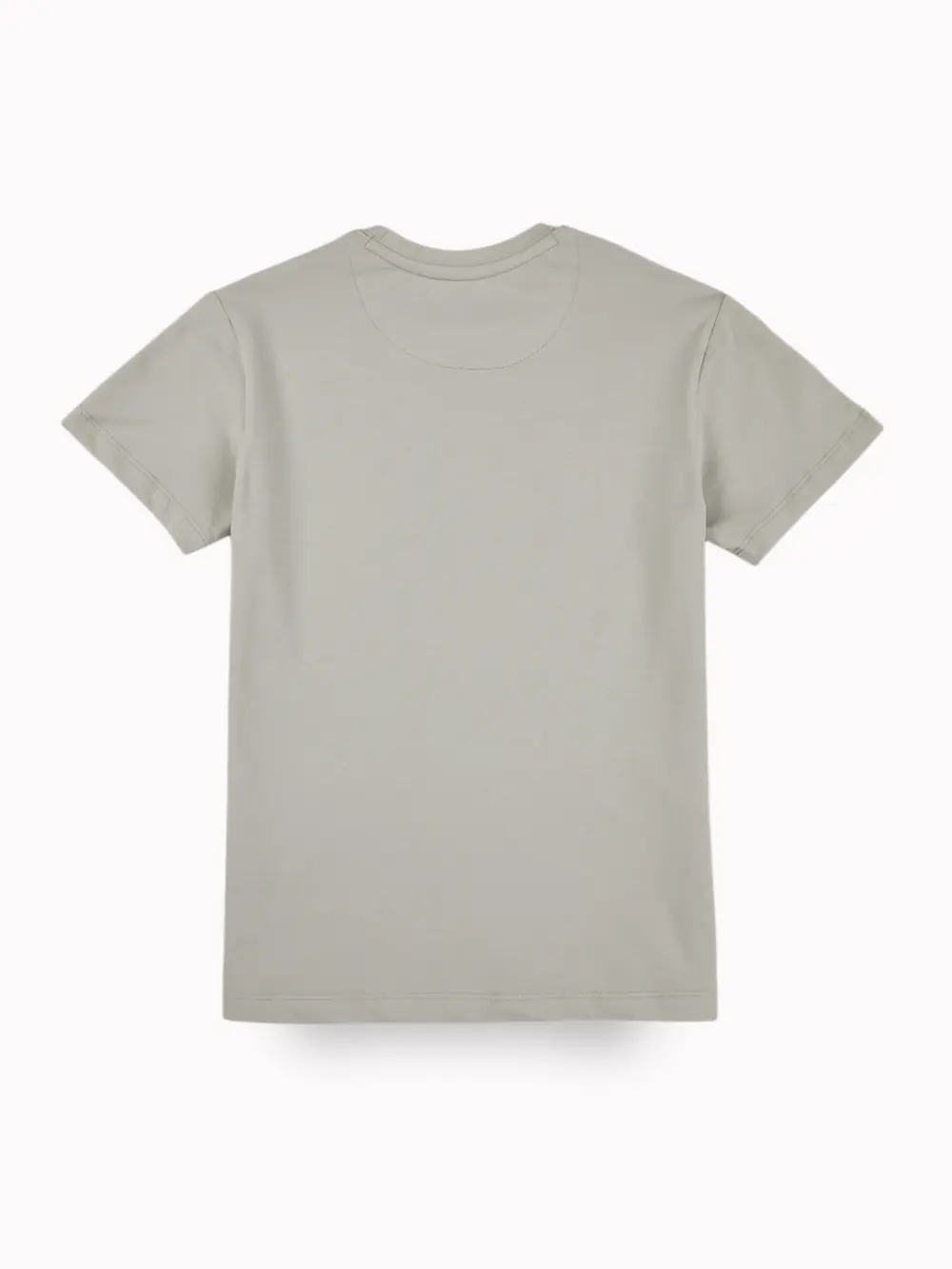 Gini And Jony Boys Grey Typographic Print Cotton T-Shirt Half Sleeves