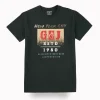 Gini And Jony Boys Green Graphic Print Cotton T-Shirt Half Sleeves