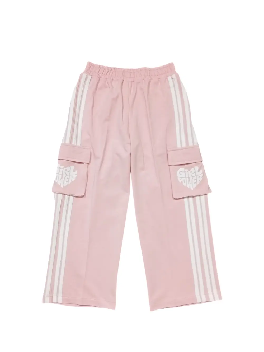 Gini And Jony Girls Baby Pink Typographic Print Cotton Co Ordinate 9-10 Years