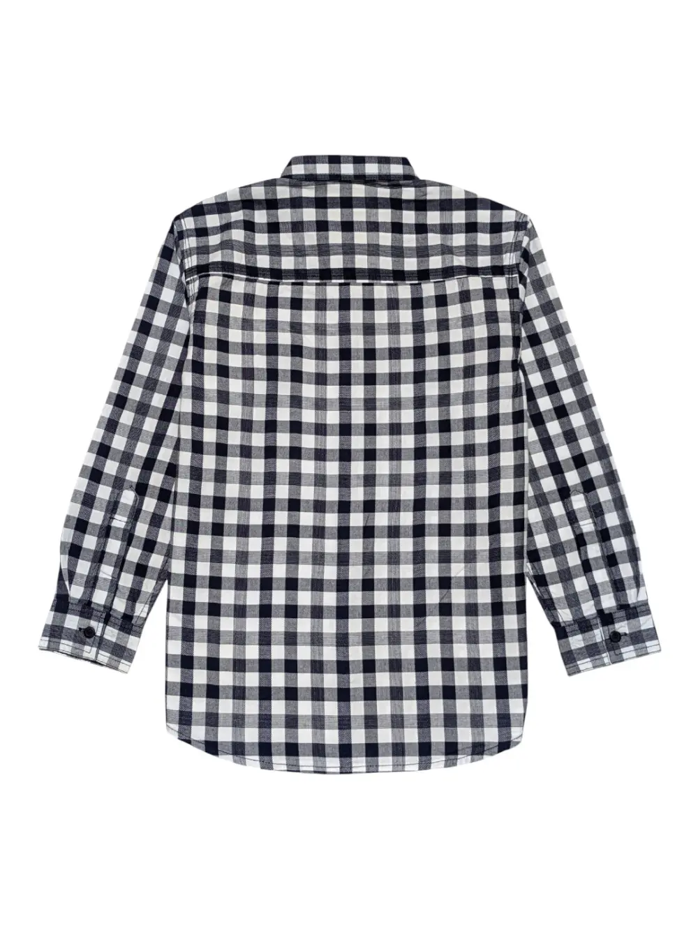 Gini And Jony Boys Blue Checks Cotton Shirt Full Sleeves