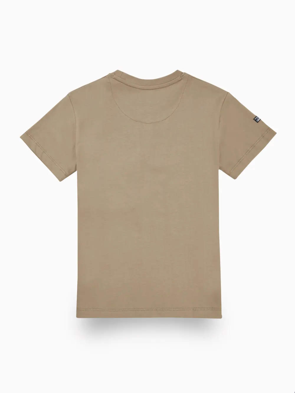Gini And Jony Boys Brown Typographic Print Cotton T-Shirt Half Sleeves