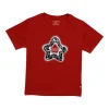 Gini And Jony Girls Red Graphic Print Cotton Knits Top Half Sleeves 9-10 Years