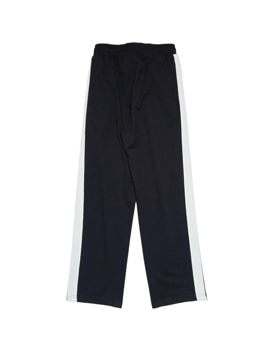 Gini And Jony Boys Black Stripes Cotton Track Pant Elasticated