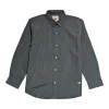 Gini And Jony Boys Green Stripes Cotton Shirt Full Sleeves