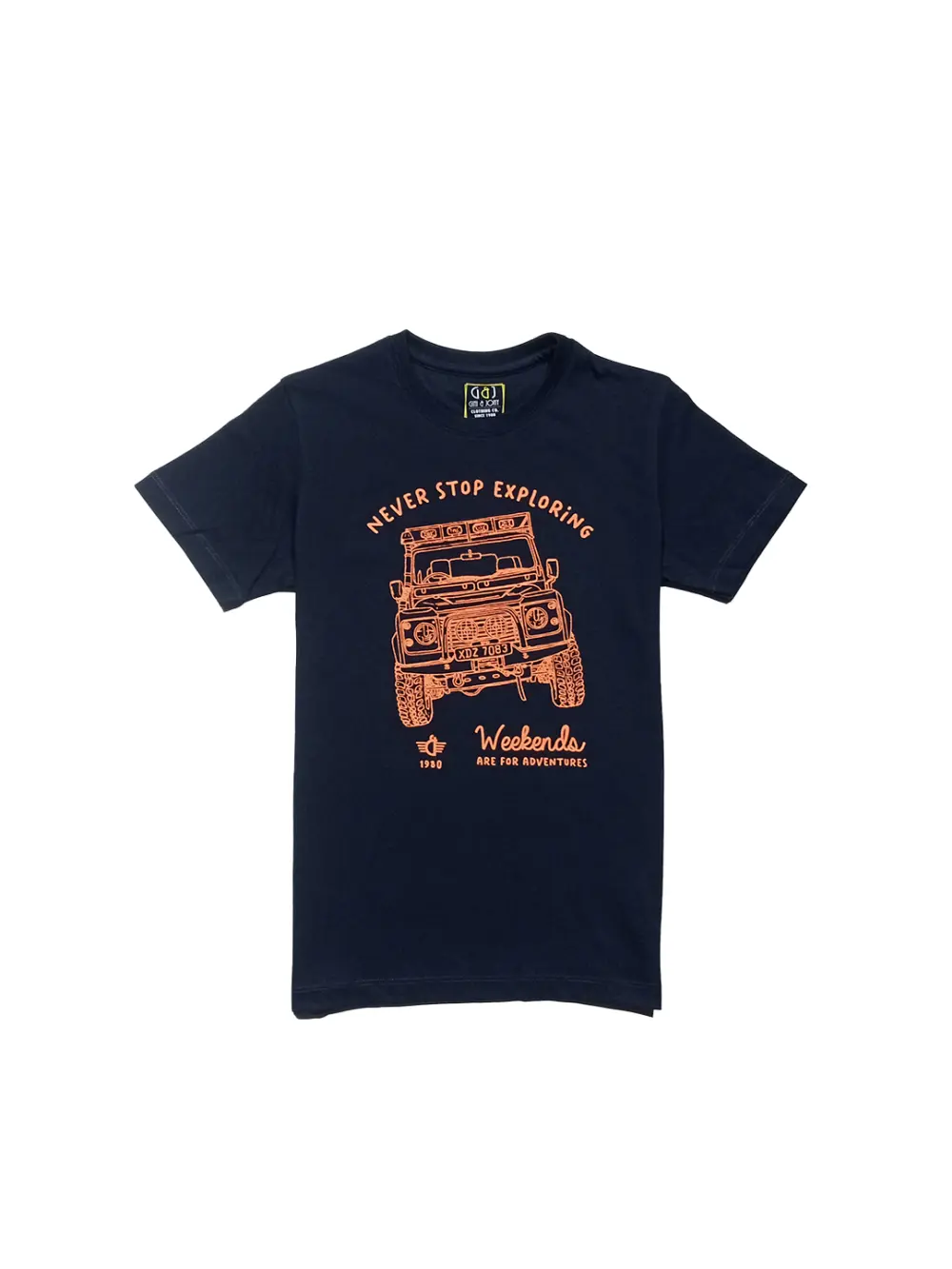 Gini And Jony Boys Blue Checks Cotton Shirt Full Sleeves