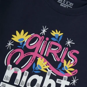 Gini And Jony Girls Multi Color Graphic Print Cotton Knits Top Pack Of 3 Half Sleeves 9-10 Years
