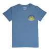 Gini And Jony Boys Blue Graphic Print Cotton T-Shirt Half Sleeves