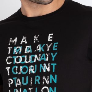 Mens Printed Round Neck T-Shirt