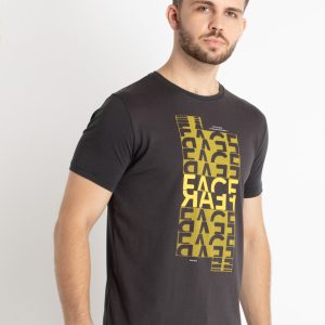 Mens Printed Round Neck T-Shirt