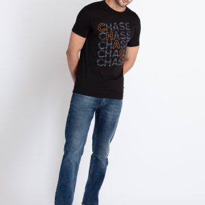 Mens Printed Round Neck T-Shirt