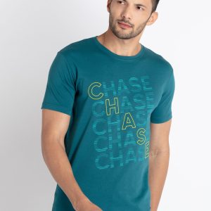 Mens Printed Round Neck T-Shirt