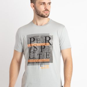 Mens Printed Round Neck T-Shirt