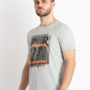 Mens Printed Round Neck T-Shirt