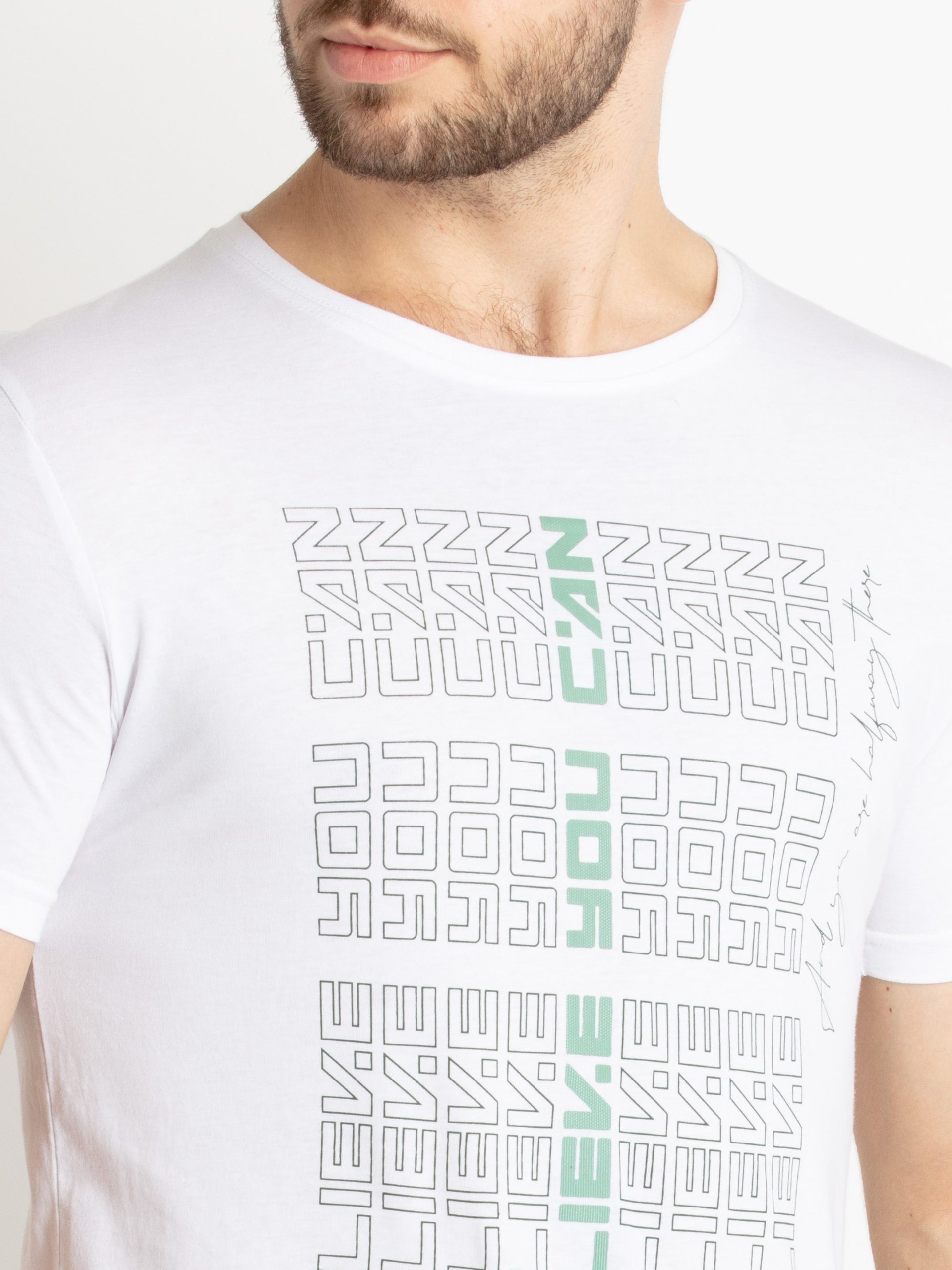 Status Quo Mens Printed Round Neck T-Shirt