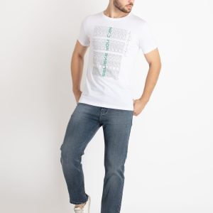 Status Quo Mens Printed Round Neck T-Shirt