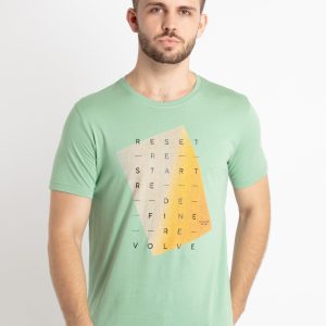 Status Quo Mens Printed Round Neck T-Shirt
