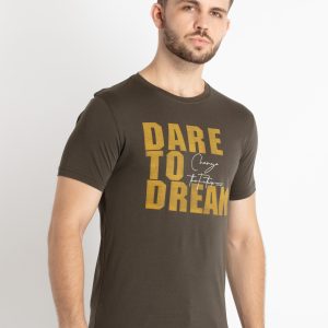 Mens Printed Round Neck T-Shirt