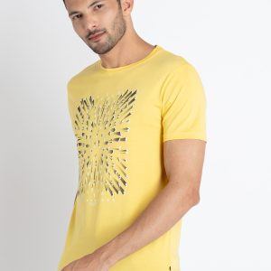 Mens Printed Round Neck T-Shirt