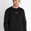 Mens Solid Round Neck Sweatshirt