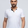 Status Quo Mens Solid Slim Fit Polo T-Shirt