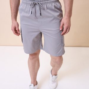 Status Quo Mens Solid Regular Fit Drawstring Short
