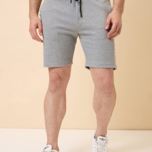 Status Quo Mens Solid Regular Fit Drawstring Short