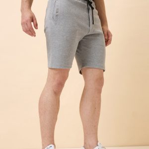 Status Quo Mens Solid Regular Fit Drawstring Short