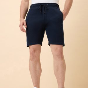 Status Quo Mens Solid Regular Fit Drawstring Short
