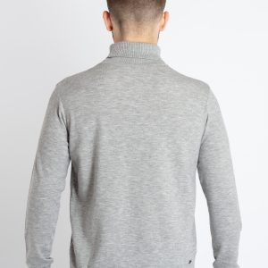 Status Quo Mens Solid High Neck Sweater