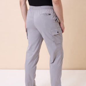 Status Quo Men'S New Basic Solid Regular Fit Drawstring Track Pant