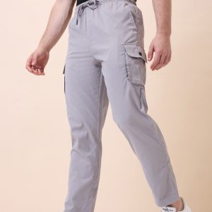 Status Quo Men'S New Basic Solid Regular Fit Drawstring Track Pant