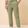 Status Quo Men'S New Basic Solid Regular Fit Drawstring Track Pant