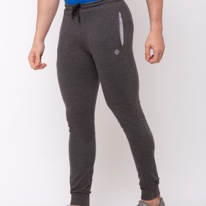 Status Quo Mens Solid Regular Fit Trackpants
