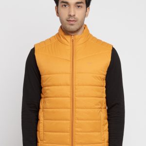 Mens Solid Quilted Jacket