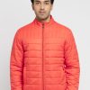 Mens Quilted High Neck Jacket