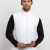 Mens Solid Quilted Jacket