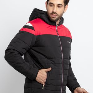 Mens Quilted Hooded Jacket Write A Review | Ask A Question