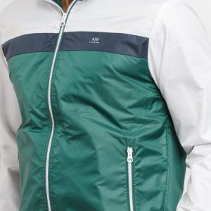 Mens Mix & Match Hooded Lightweight Jacket